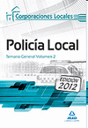 TEMARIO GENERAL II POLICIA LOCAL CORPORACIONES LOCALES