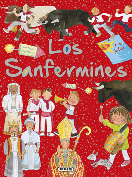 LOS SANFERMINES CON PEGATINAS