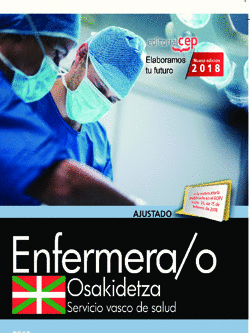 ENFERMERA/O. SERVICIO VASCO DE SALUD-OSAKIDETZA. TEST