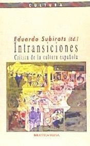 INTRANSICIONES. CRITICA DE LA CULTURA ESPAOLA