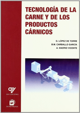 TECNOLOGIA DE LA CARNE Y DE LOS PRODUCTOS CARNICOS
