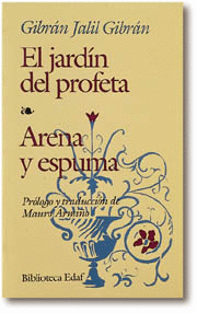 EL JARDIN DEL PROFETA .ARENA Y ESPUMA -BOLS.