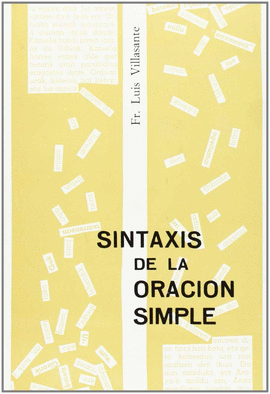 SINTAXIS DE LA ORACION SIMPLE