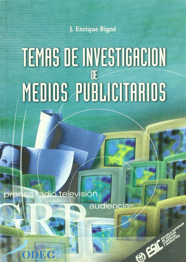 TEMAS DE INVESTIGACION DE MEDIOS PUBLICITARIOS