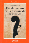 FUNDAMENTOS DE LA HISTORIA DE LA MUSICA