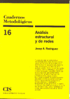 ANALISIS ESTRUCTURAL Y DE REDES (CIS 16)