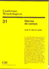 CUADRENOS METODOLOGICOS 31/DIARIOS DE CAMPO.