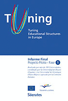 TUNING EDUCATIONAL STRUCTURES IN EUROPE