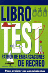 LIBRO TEST PATRON EMBARCACIONES DE RECREO