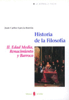 HISTORIA DE LA FILOSOFIA II.EDAD MEDIA RENACIMIENTO Y BARROCO