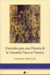 MATERIALES PARA UNA HISTORIA DE LA LITERATURA VASCA EN NAVARRA