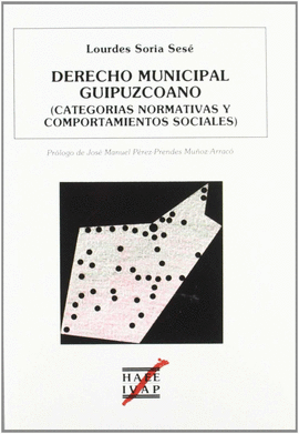 DERECHO MUNICIPAL GUIPUZCOANO