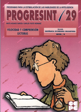 PROGRESINT. 29. VELOCIDAD Y COMPRENSION LECTORAS