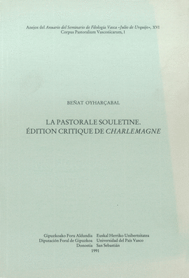 LA PASTORALE SOULETINE. EDITION CRITIQUE DE CHARLEMAGNE.
