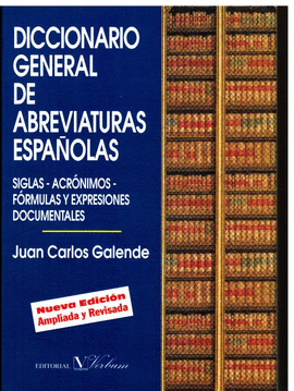 DICCIONARIO GENERAL DE ABREVIATURAS ESPAOLAS