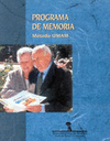 PROGRAMA DE MEMORIA METODO UMAN