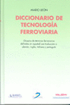 DICCIONARIO DE TECNOLOGIA FERROVIARIA