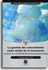 GESTION DEL CONOCIMIENTO COMO MOTOR DE LA INNOVACION