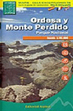 PARQUE NACIONAL DE ORDESA Y MONTE PERDIDO MAPA