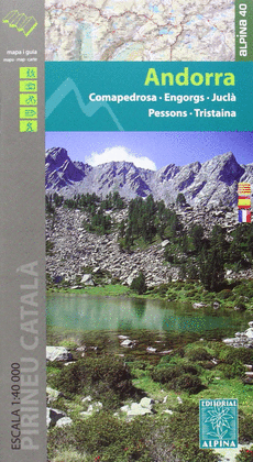 ANDORRA, MAPA I GUIA EXCURSIONISTA