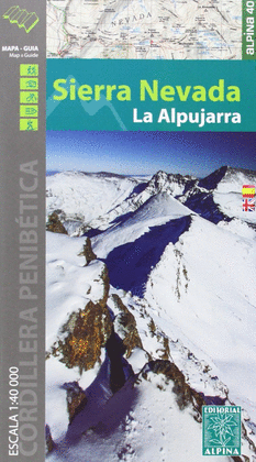 SIERRA NEVADA MAPA ALPINA