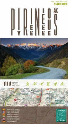 PIRINEUS 1:400.000 -ALPINA PIRINEOS MAPA