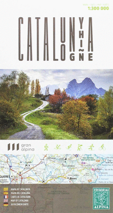 MAPA ALPINA CATALUA ESC. 1: 300.000
