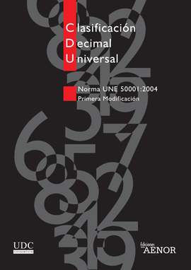 CLASIFICACION DECIMAL UNIVERSAL -PRIMERA MODIFICACION