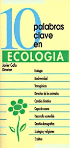 10 PALABRAS CLAVE EN ECOLOGIA