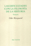 DIFICULTADES CON LA FILOSOFIA DE LA HISTORIA PT-874