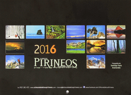 CALENDARIO 2016 EL MUNDO DE LOS PIRINEOS EGUTEGIA
