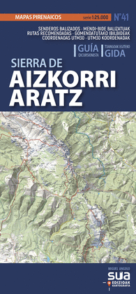 AIZKORRI ARATZ, SIERRA DE 1:25.000 -SUA