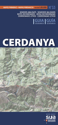 CERDANYA - MAPA PIRENAICOS 1:25000