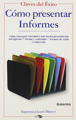 COMO PRESENTAR INFORMES