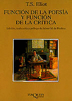 FUNCION DE LA POESIA Y FUNCION DE LA CRITICA