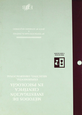 METODOS DE INVESTIGACION CIENTIFICA EN PSICOLOGIA