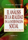 ANALISIS DE LA REALIDAD, EN LA INTERVENCION SOCIAL