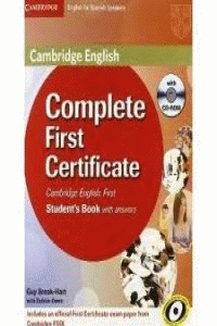 COMPLETE FIRST CERTIFICATE  WORKBOOK WITHOUT KEYS