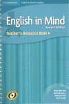 ENGLISH IN MIND 4 TEACHER`S RESOURCE BOOK