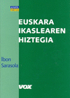 EUSKARA IKASLEAREN HIZTEGIA