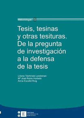 TESIS,TESINAS Y OTRAS TESITURAS.DE LA PREGUNTA DE INVESTIGACION