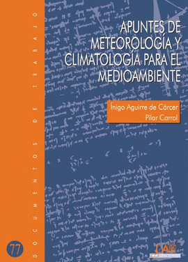 APUNTES DE METEOROLOGIA Y CLIMATOLOGIA PARA EL MEDIOAMBIENTE