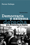 DEMOCRACIA Y EXTREMA DERECHA EN FRANCIA E ITALIA -DEBOLSILLO