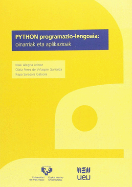 PYTHON PROGRAMAZIO-LENGOAIA - OINARRIAK ETA APLIKA