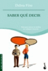 SABER QUE DECIR -BOOKET 4108