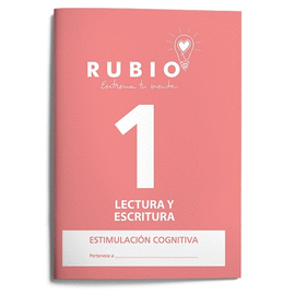 LECTURA Y ESCRITURA 1 - CUAD. ESTIMULACION COGNITIVA - RUBIO