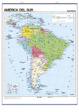 AMRICA DEL SUR, FSICO / POLTICO