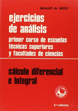EJERCICIOS DE ANALISIS - CALCULO DIFERENCIAL E INTEGRAL