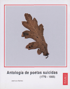 ANTOLOGIA DE POETAS SUICIDAS