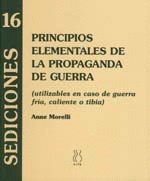 PRINCIPIOS ELEMENTALES DE LA PROPAGANDA DE GUERRA. SEDICIONES 16